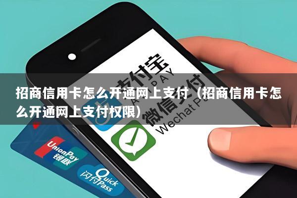 招商信用卡怎么开通网上支付(招商信用卡怎么开通网上支付权限)