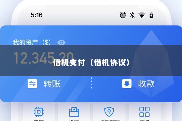 借机支付(借机协议)