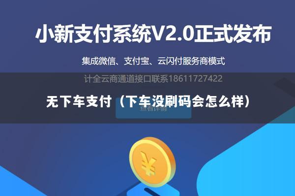 无下车支付(下车没刷码会怎么样)