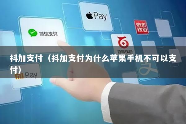 抖加支付(抖加支付为什么苹果手机不可以支付)